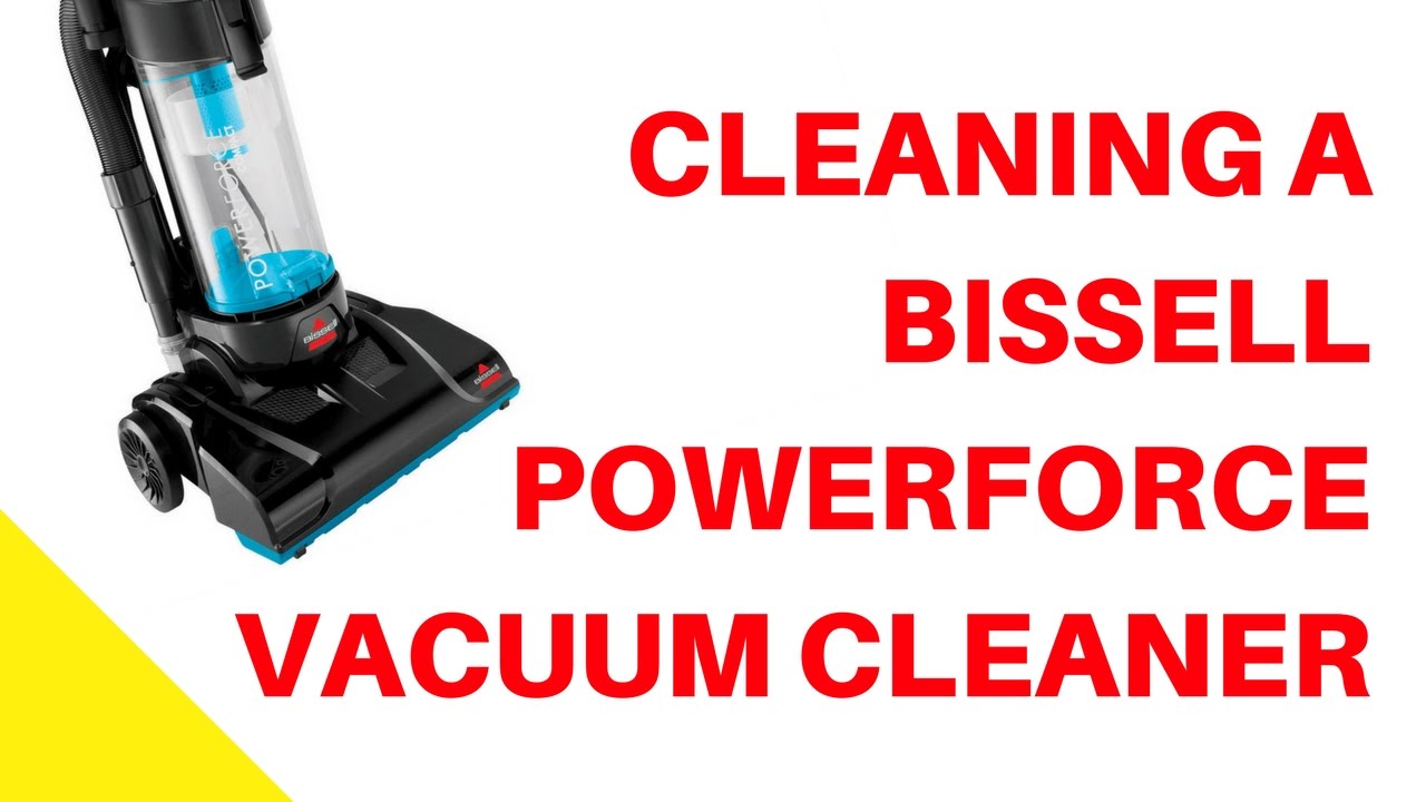 Как разобрать и почистить пылесос Bissel Powerforce Compact