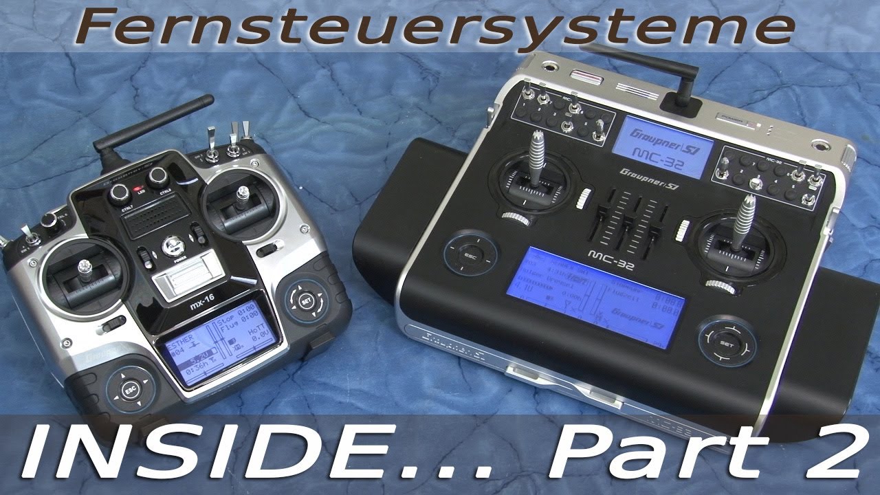INSIDE | model ships - Part 2 - rough basics about transmitters and rc-equipment - SUBWATERFILM