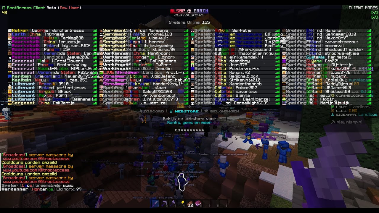 play.nlsmp.nl Server Griefing