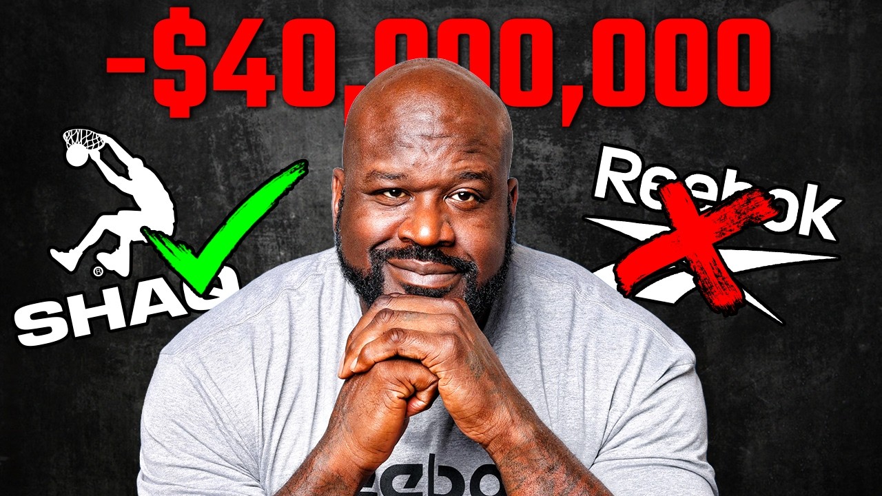 How Shaquille O'Neal CONQUERED the Sneakers World!