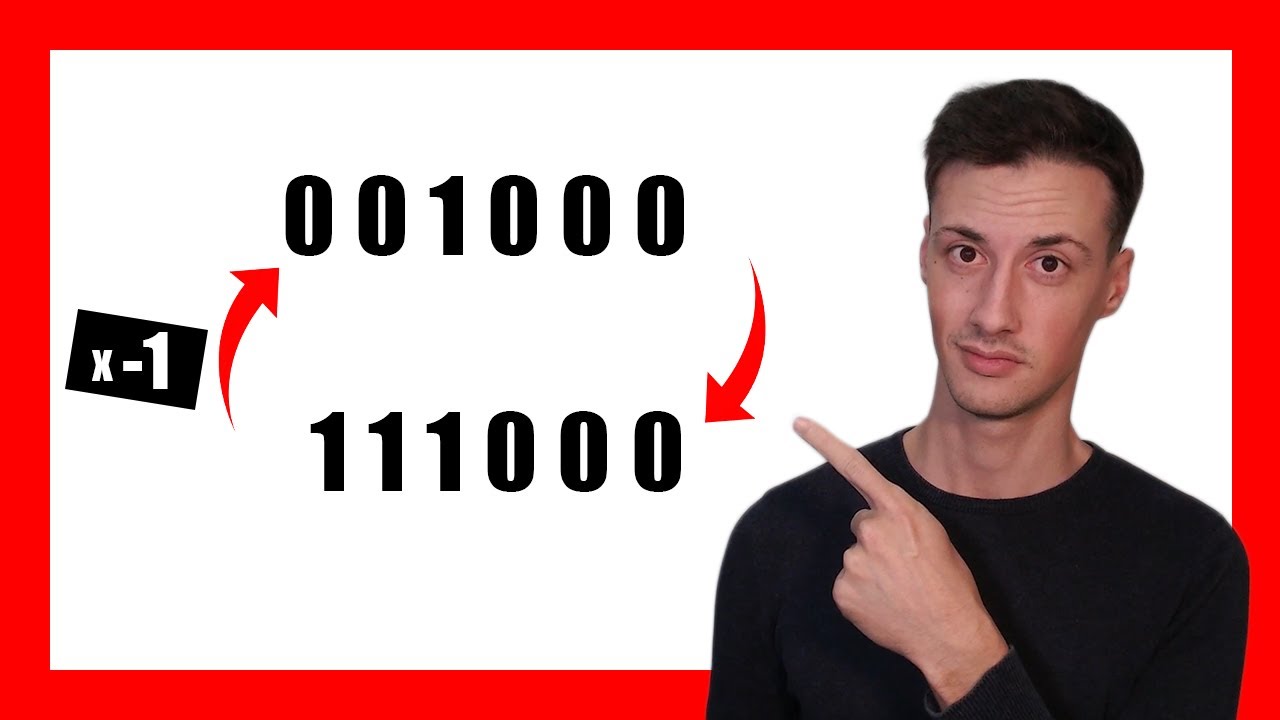 Cómo Expresar un Número Negativo en Binario | Complemento a 1 y a 2