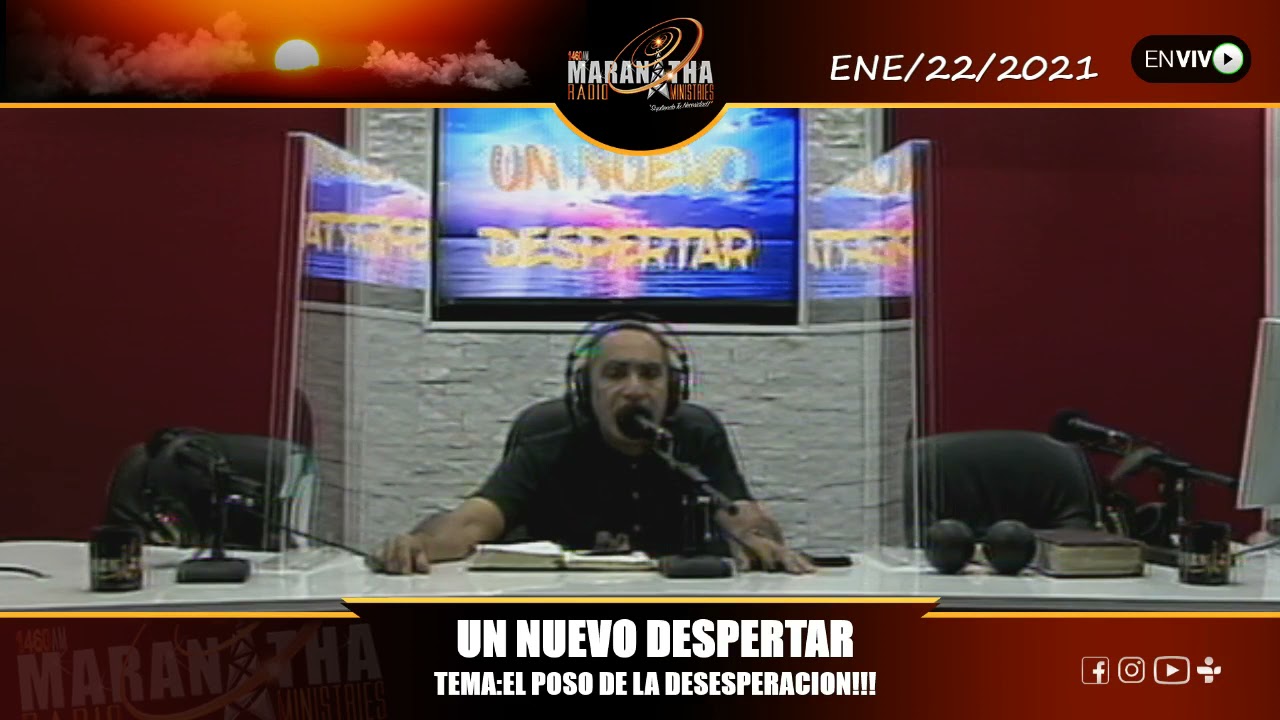 UN NUEVO DESPERTAR///TEMA:EL POSO DE LA DESEPERACION///1/22/2021