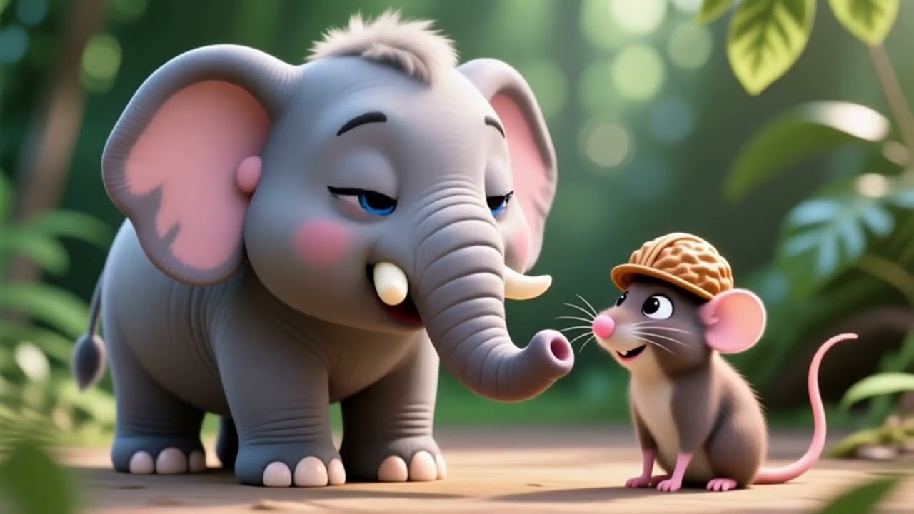 Rat & Elephant’s Helmet | Funny Kids Story @TinyTingles1
