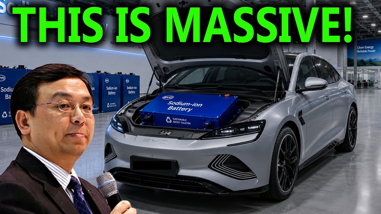 Аккумулятор BYD без лития может стать крупнейшим прорывом в индустрии электромобилей!