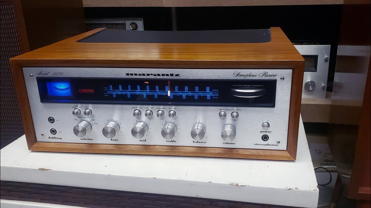 Marantz 2230 Quick Overview - Collectable Condition Unit - BIGAZSPEAKERS.COM
