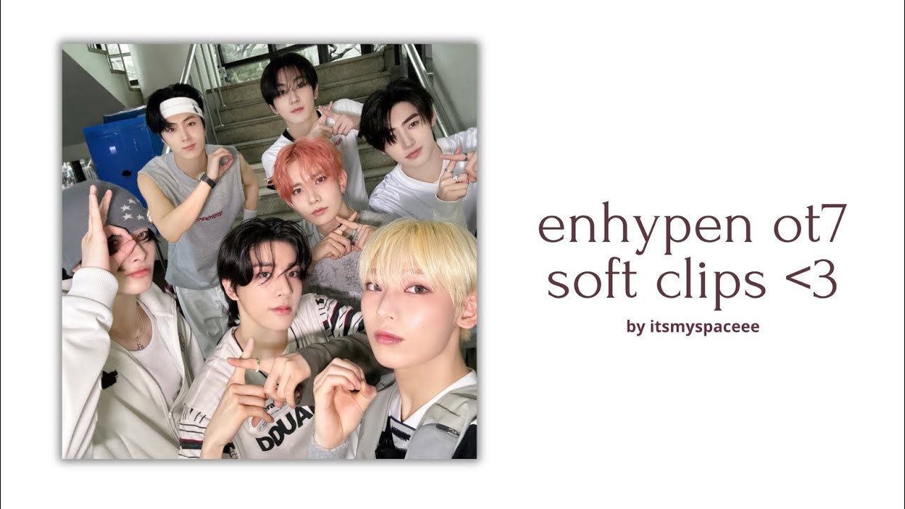 enhypen ot7 editing clips (4K)