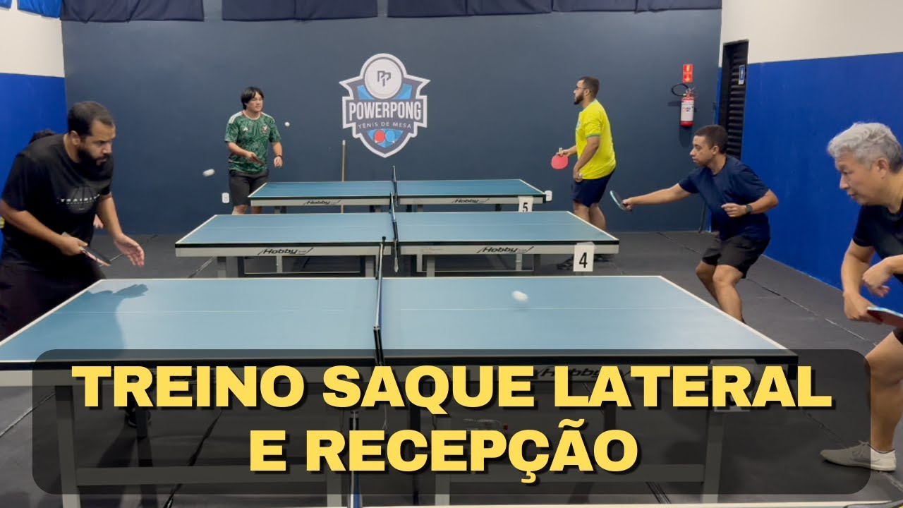 TREINO SAQUE LATERAL E RECEPÇÃO