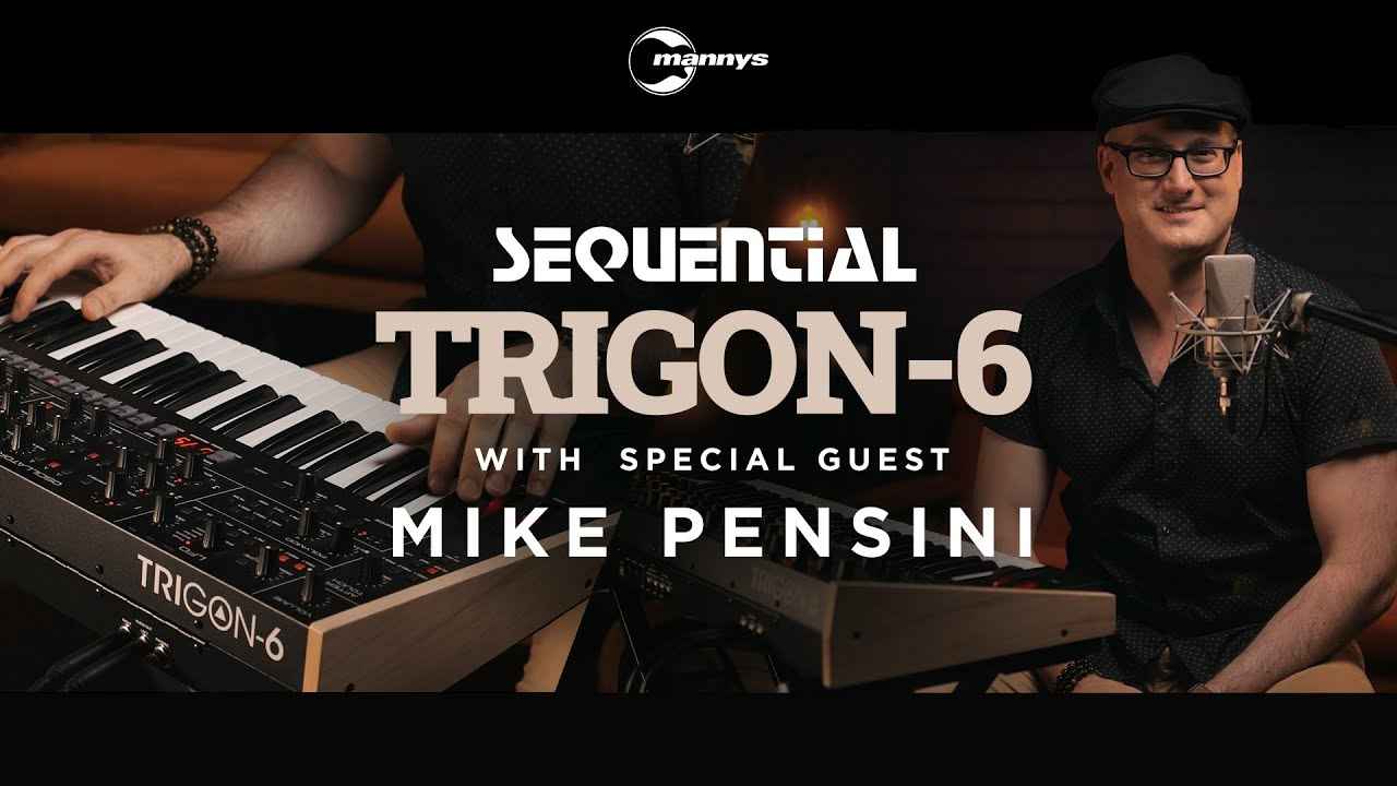 Sequential Trigon-6 Synth Showcase with Mike Pensini!
