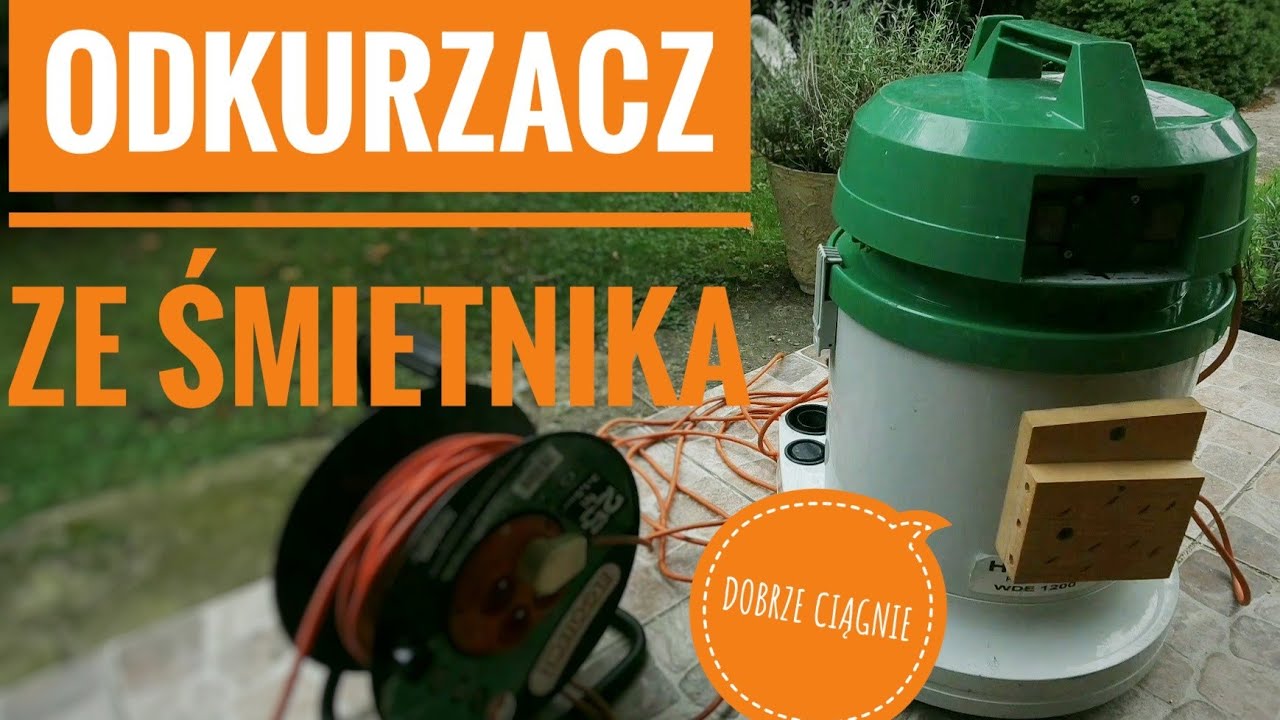 Odkurzacz ze śmietnika ciekawe czy sprawny? Czy warto dziś naprawiać...? Hitachi WDE 1200