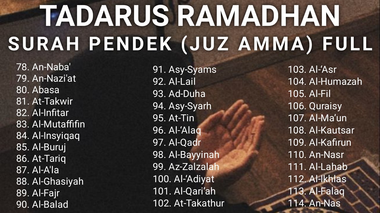Murottal Juz 30 Lengkap | Bacaan Al-Qur’an Merdu, Menenangkan Hati & Pikiran