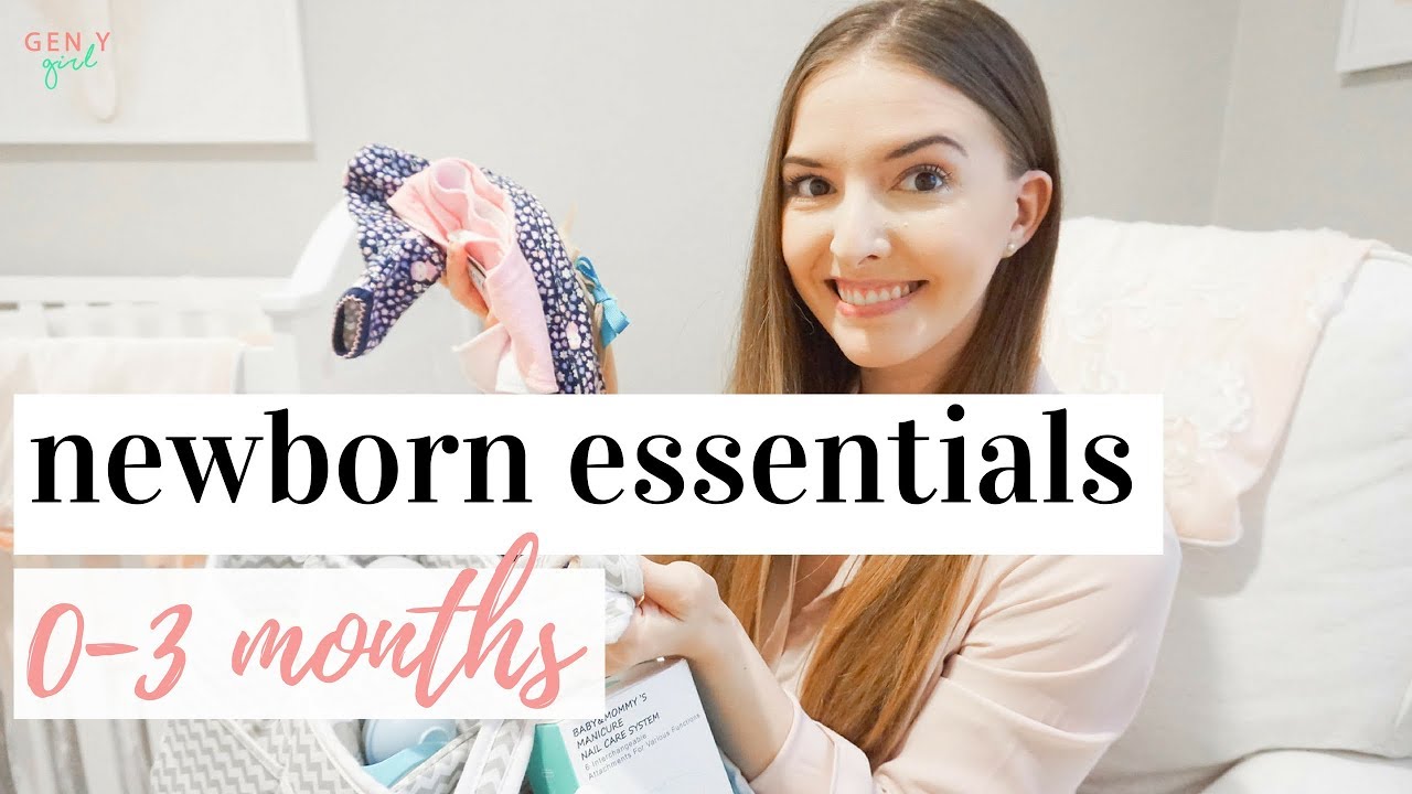 NEWBORN ESSENTIALS 2018 👶🏼🎀 | BABY MUST HAVES 0-3 MONTHS