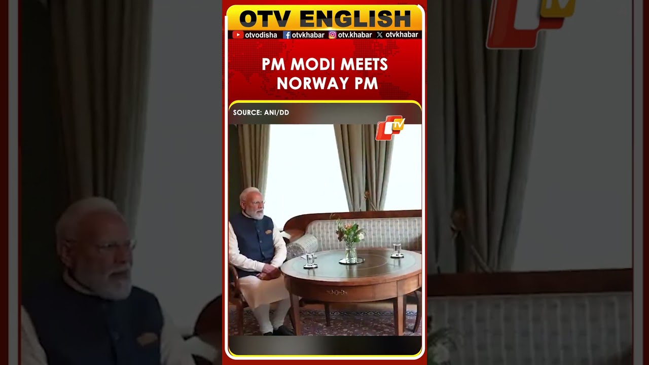PM Modi Meets Norway PM In Oslo, Attends India-Nordic Summit May 19