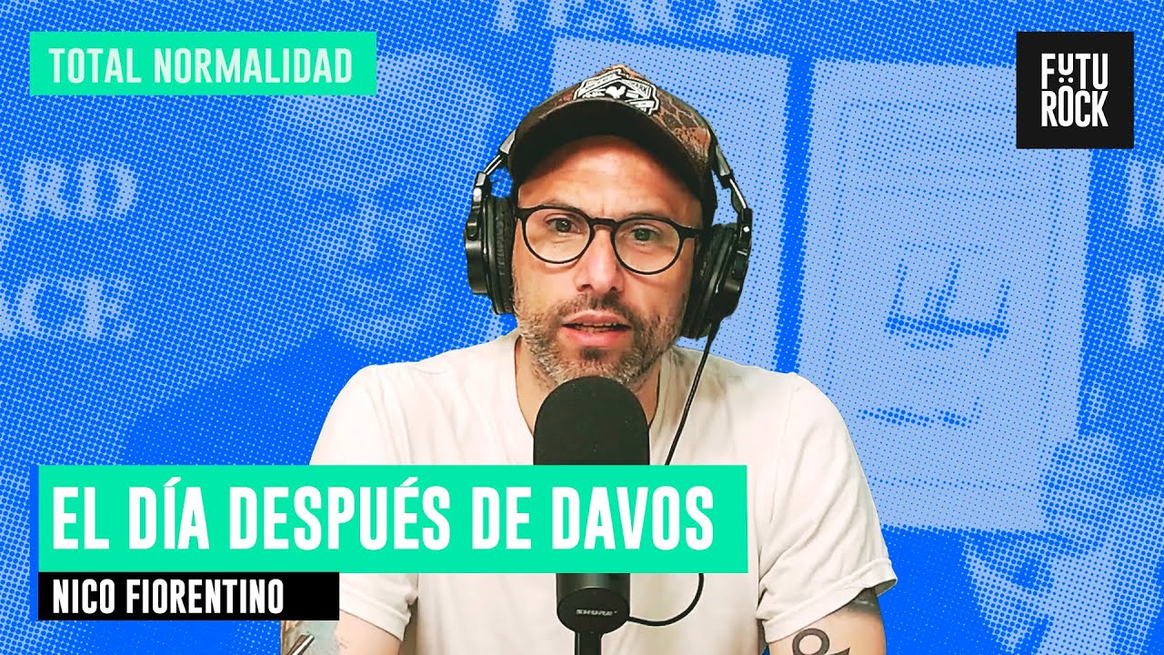 EL DIA DESPUES DE DAVOS | NICO FIORENTINO EN TOTAL NORMALIDAD