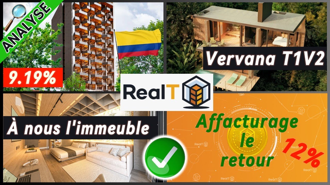 REALT 🏠 We buy the building in Colombia 🤩 + return of factoring 🚀 + migration 👉 Vervana T1V2
