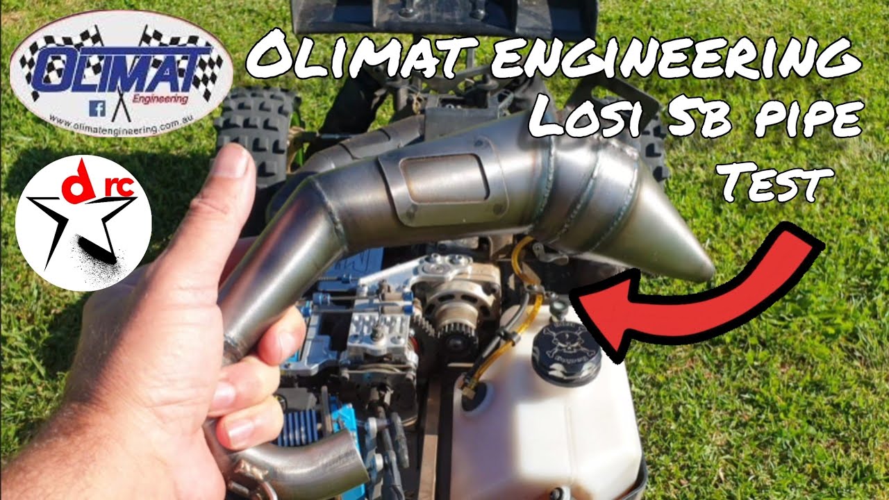 Olimat engineering losi 5b pipe speed test