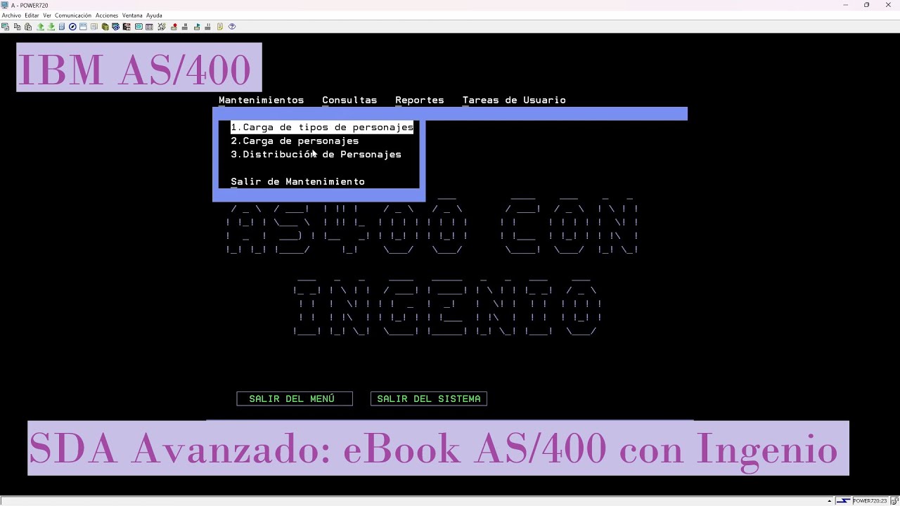 IBM AS/400: SDA Avanzado: eBook 