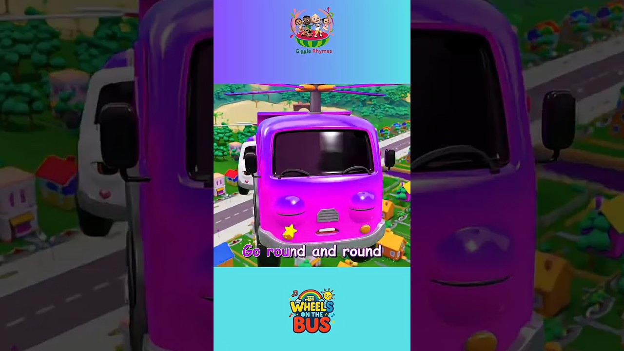 [ 1 MINUTE LOOP ] 🚍 Wheels on the Bus Sound Variations Remix 🎶 || Several Version of | Giggle Rhymes