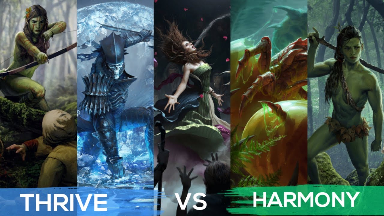 Gwent The Witcher Card Game : Harmony vs Monsters Thrive Deck Ultimate Double Down Match