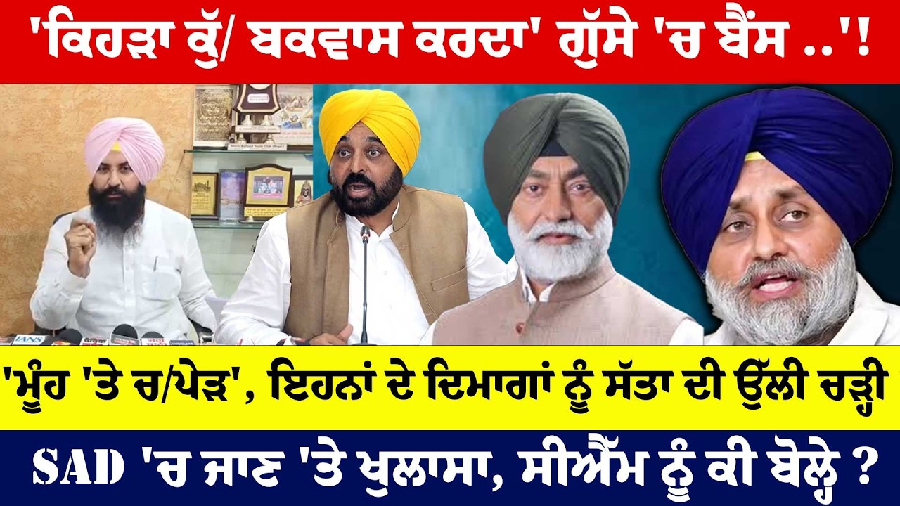 'ਕਿਹੜਾ ਕੁੱ/ ਬਕਵਾਸ ਕਰਦਾ' ਗੁੱਸੇ 'ਚ ਬੈਂਸ ..'!'ਮੂੰਹ 'ਤੇ ਚ/ਪੇੜ', ਇਹਨਾਂ ਦੇ ਦਿਮਾਗਾਂ ਨੂੰ ਸੱਤਾ ਦੀ ਉੱਲੀ
