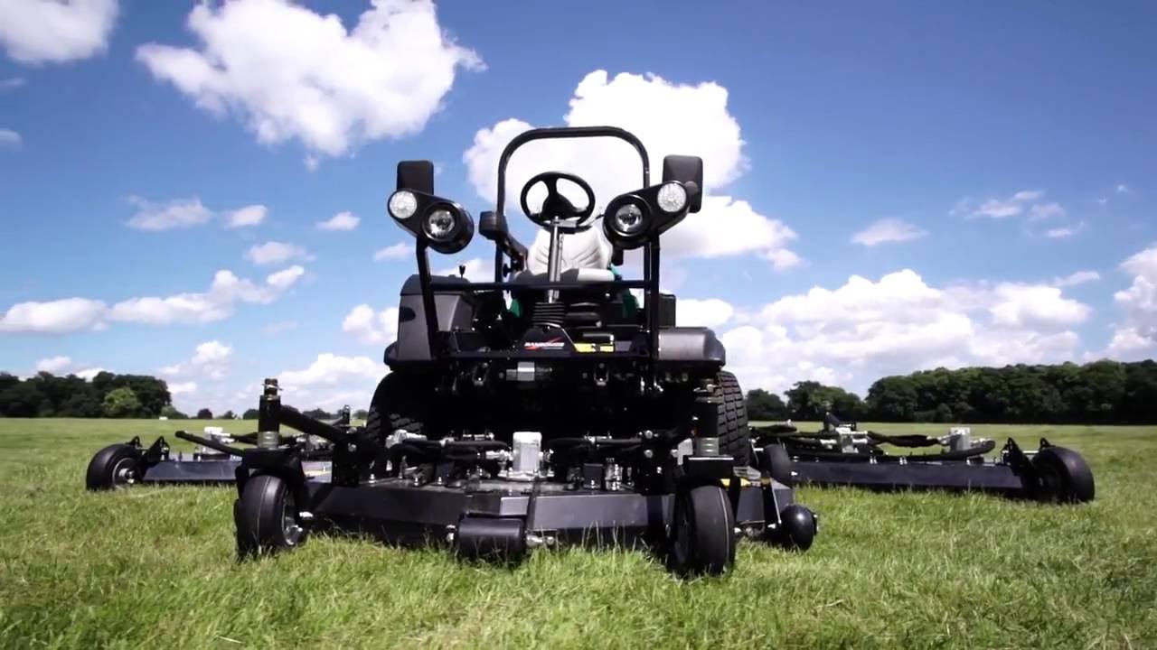 New Ransomes MP653 XC wide-area rotary mower