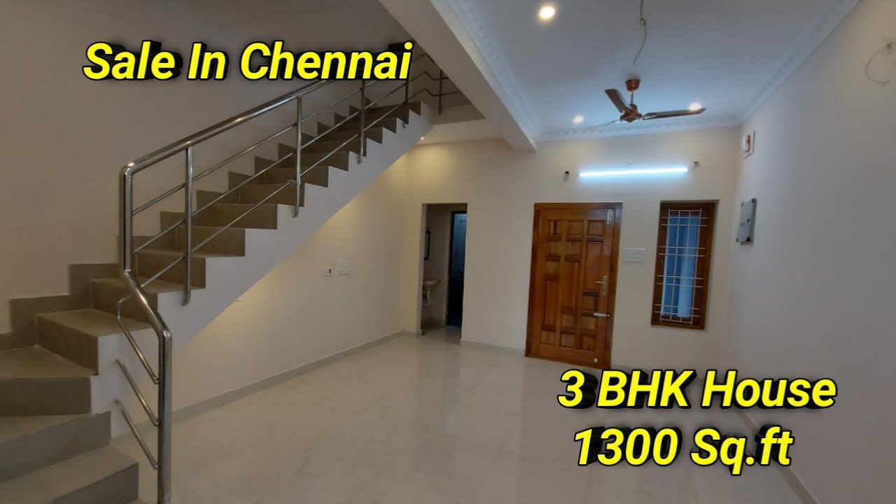 3BHK  Semi Independent House | 1300 Sq.ft | Fully Furnished | Sale in Chennai | Builders Info