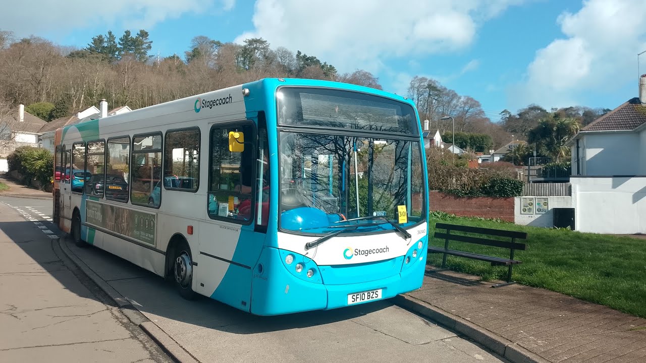 Stagecoach South West 36140, SF10BZS, 31, to Barton Padacre Rd.