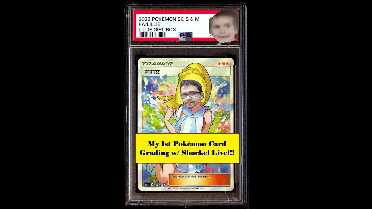 My 1st PSA Pokémon Card Grading Results Live w Shockel 1 (Repost Without Music)