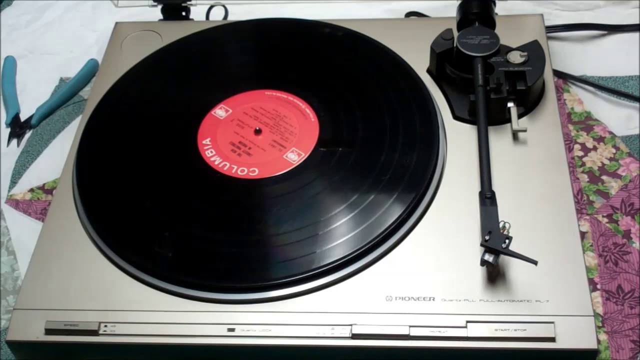 Реставрация проигрывателя винила Pioneer PL-7.