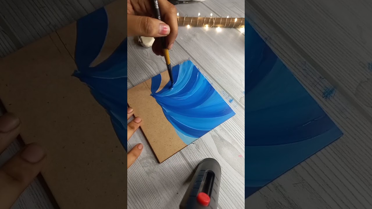 mdf board art ideas #shorts #trending