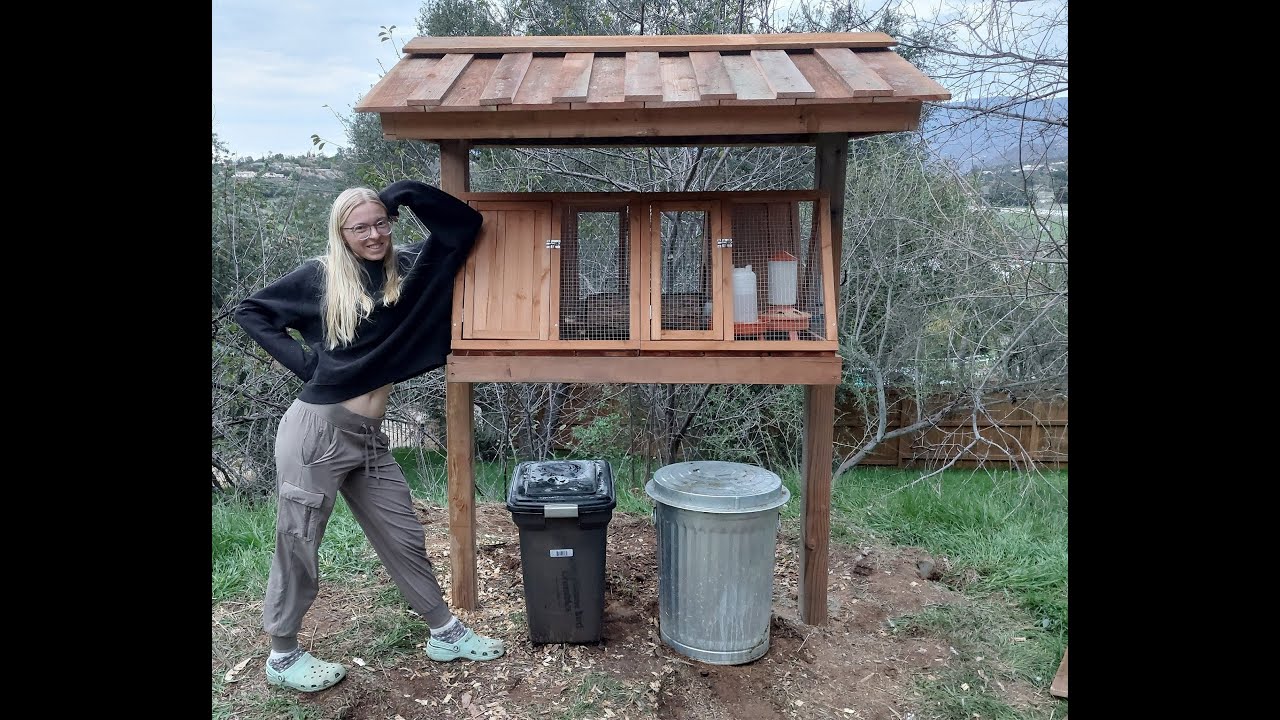 Quail Coop Build From Reclaimed Lumber