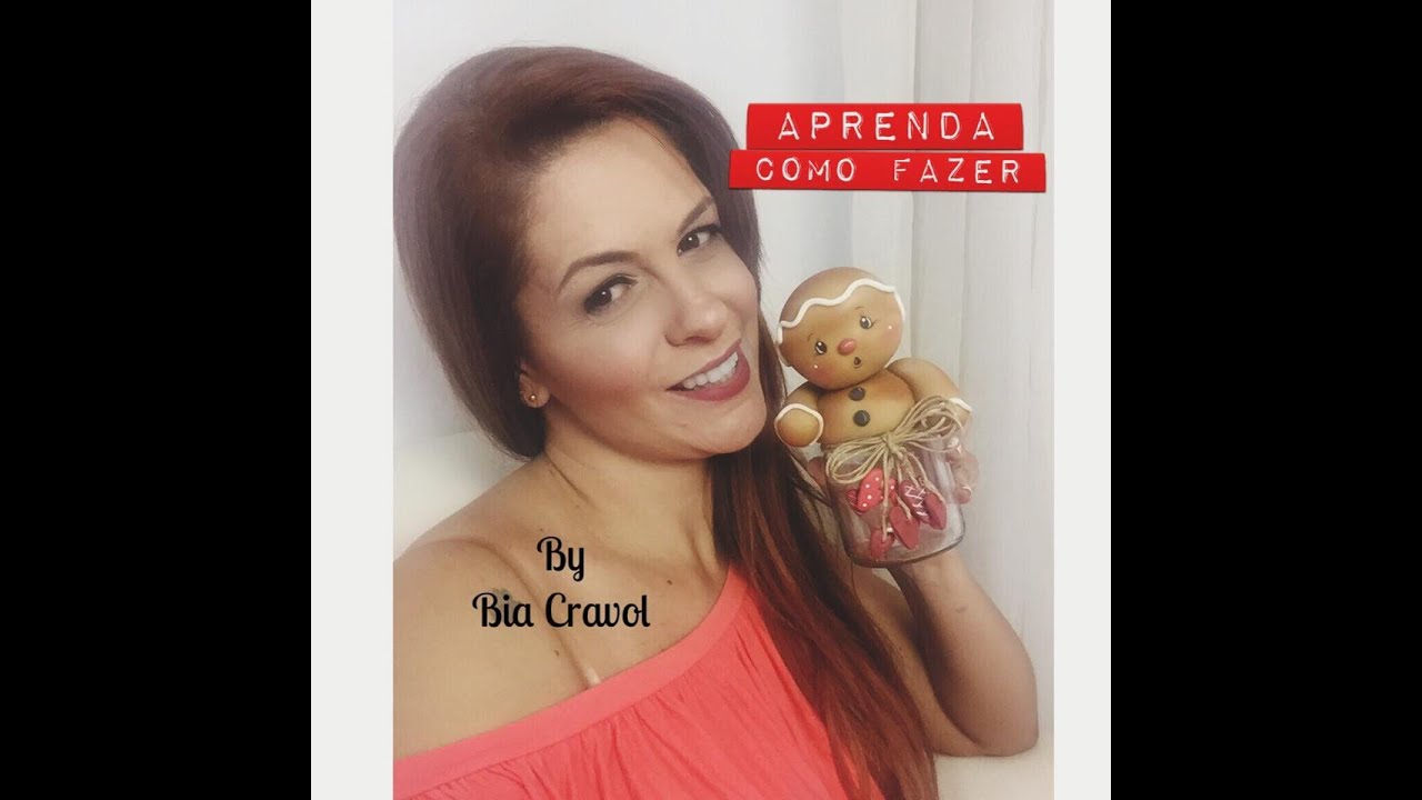 Pote do Ginger - DIY - Bia Cravol - aula de biscuit