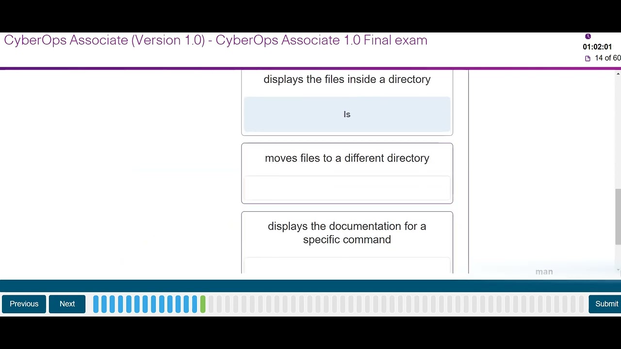 CyberOps Associate 1.0 Final exam