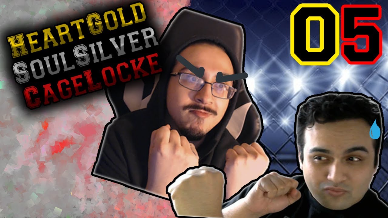 Some Times Friends Fight!! 2nd Cage Match!! Pokemon HeartGold SoulSilver w/ QtheCostaRican