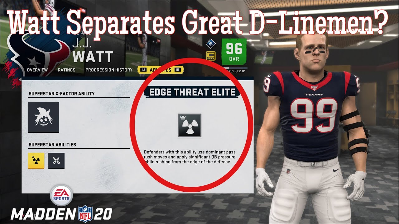 Which Superstar Abilities Are Best For Defensive Linemen In Madden 20?