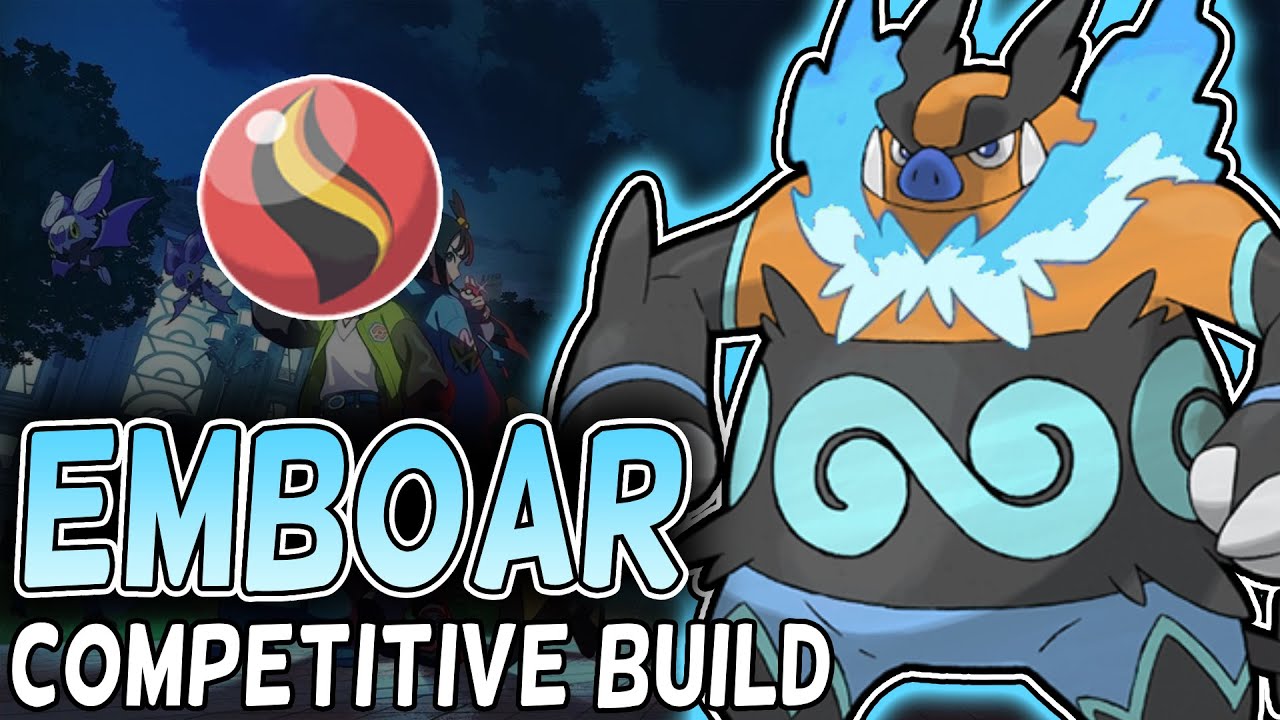 Сборка Mega Emboar для соревнований в Pokemon Legends Z-A