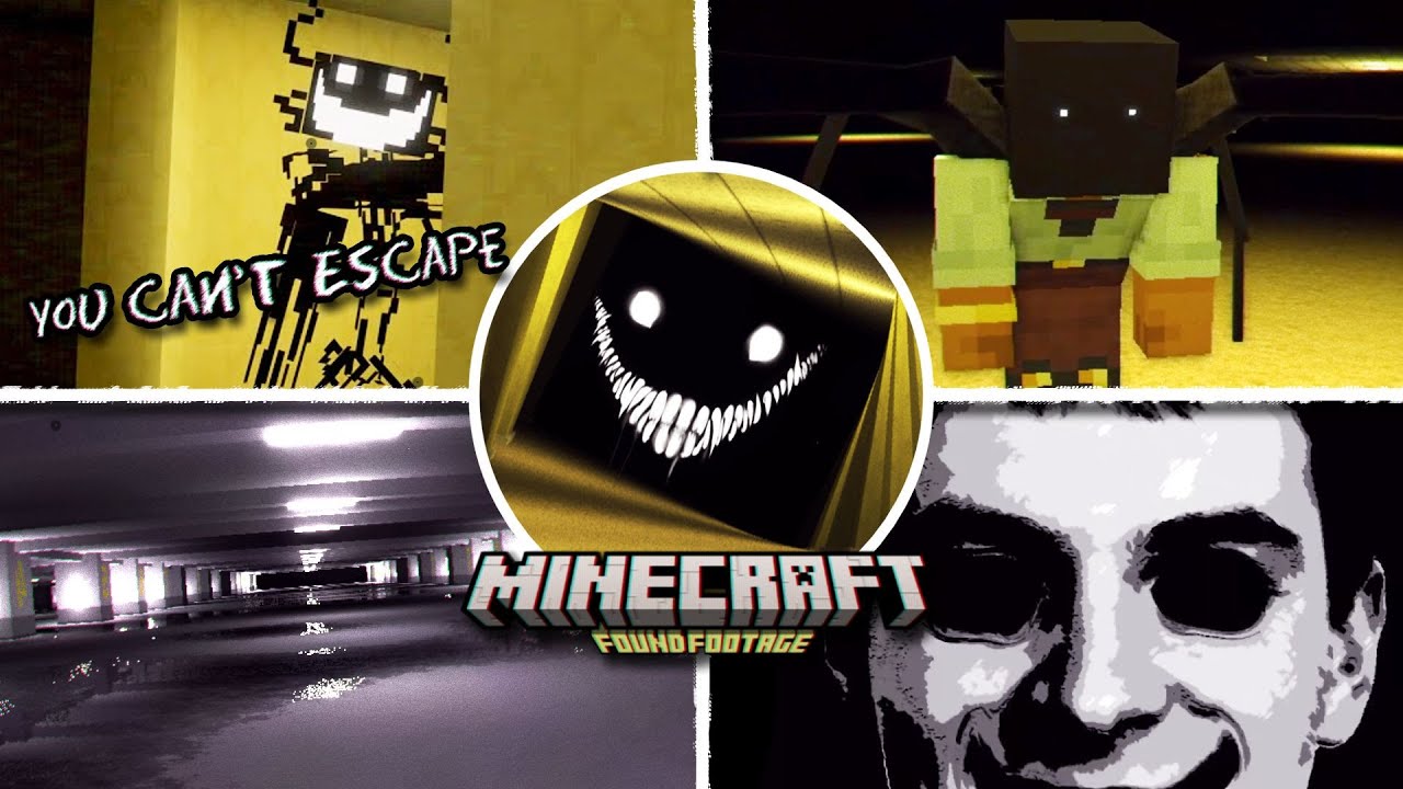 Minecraft: Backrooms Found Footage - All Levels & Jumpscare (MOD) / feat. Eugene