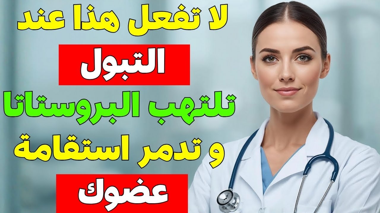 هل تبولك اليومي يدمر بروستاتاك سراً؟! طبيبة مسالك بولية تكشف الحقيقة المرعبة وكيف تحمي نفسك الآن!