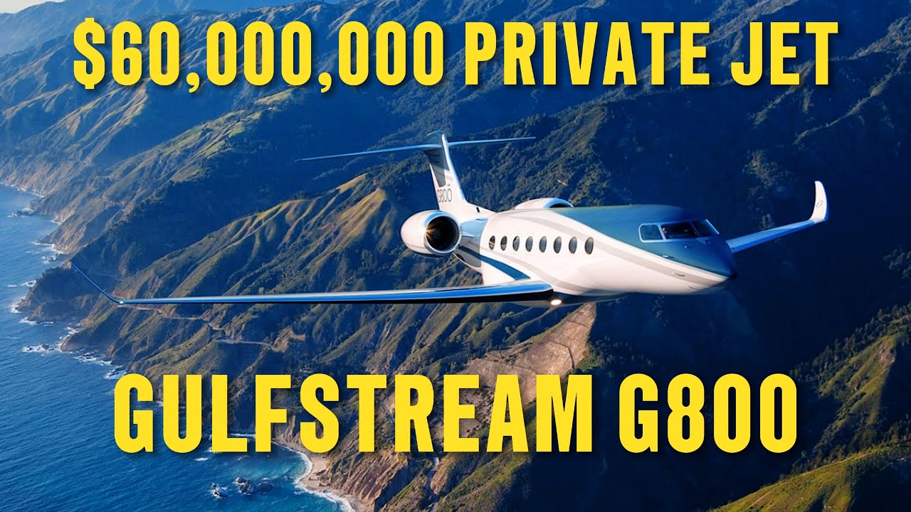 TOUR the MOST LUXURIOUS Private JET EVER: GULFSTREAM G800