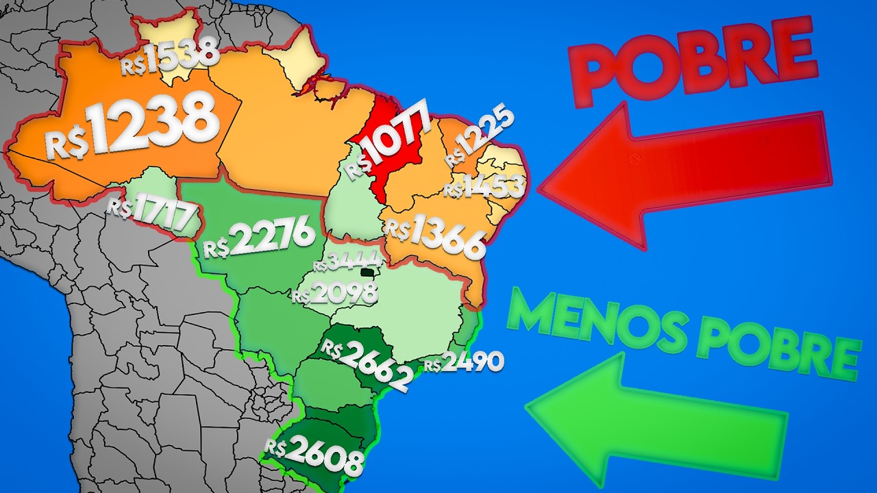 PORQUE o CENTRO-SUL do BRASIL é TÃO 