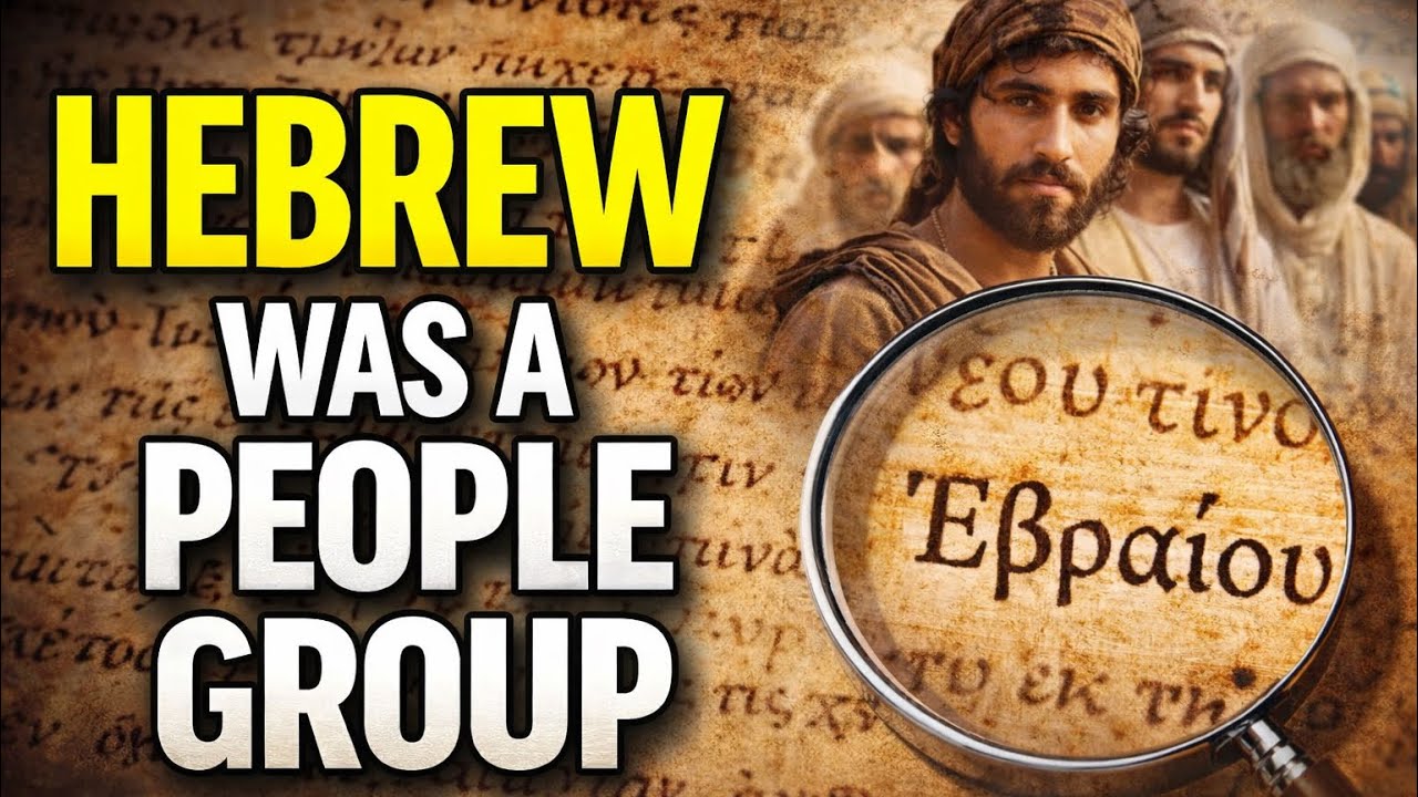 Linguistic Footprints: what biblical scholars missed about the word “Hebrew” 