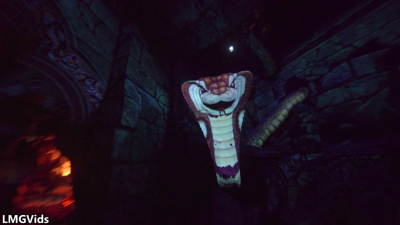 [4K] Indiana Jones Adventure ride 2018 Disneyland California (Low Light) POV