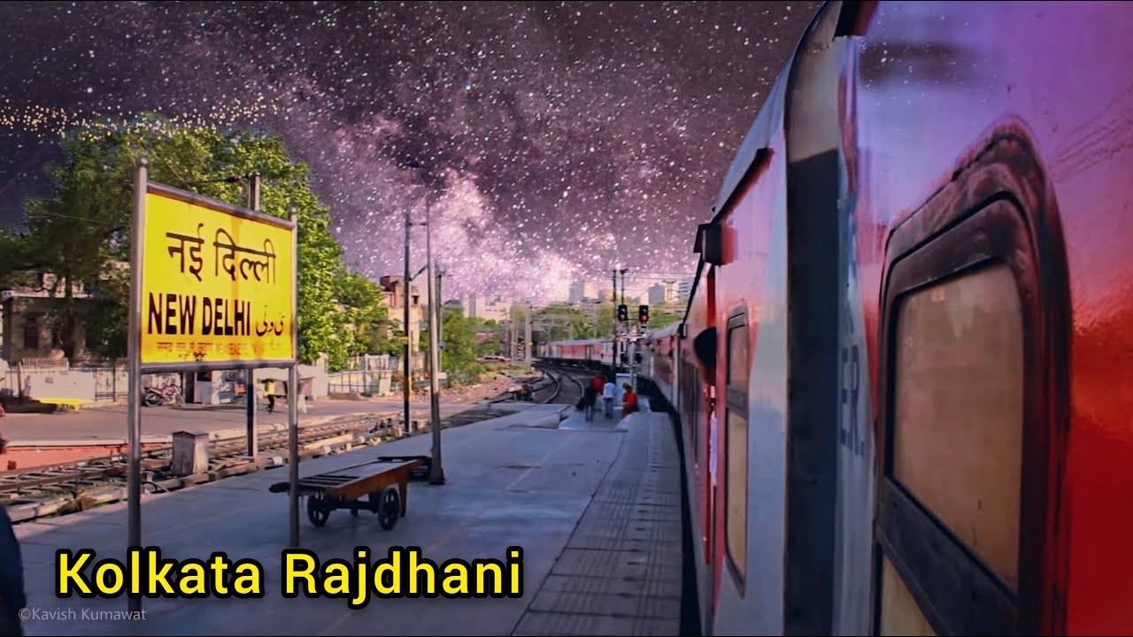 High speed journey in Howrah Rajdhani Express |AC 2-Tier| Indian Railways