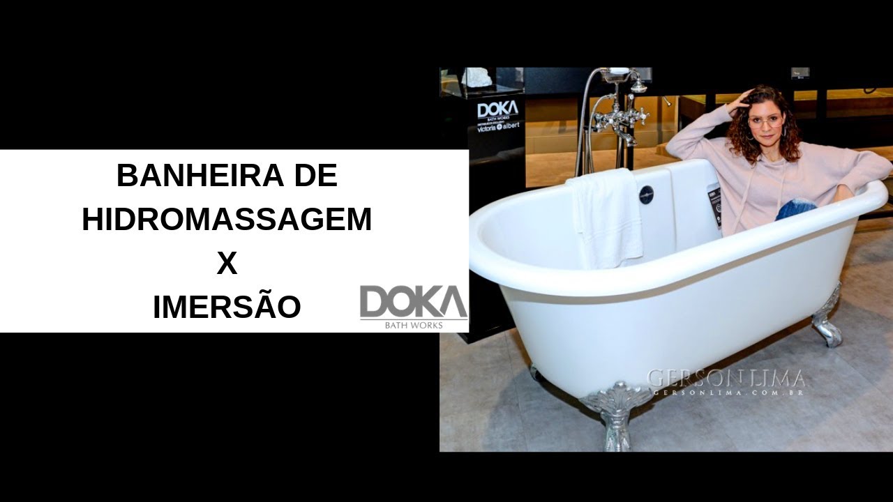 Banheiras de Hidromassagem x Banheiras de Imersão - Com a Amanda Fernandes da Doka Bath Works #01