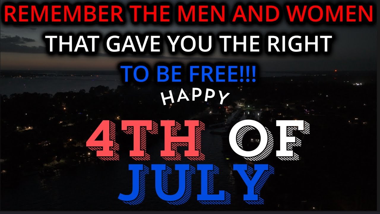 4th Of July Over Lake Conroe Texas