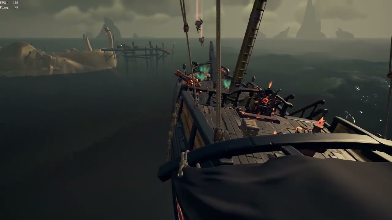 VOL D'UN ATHENA FORT DES DAMN&Eacute;S | SEA OF THIEVES