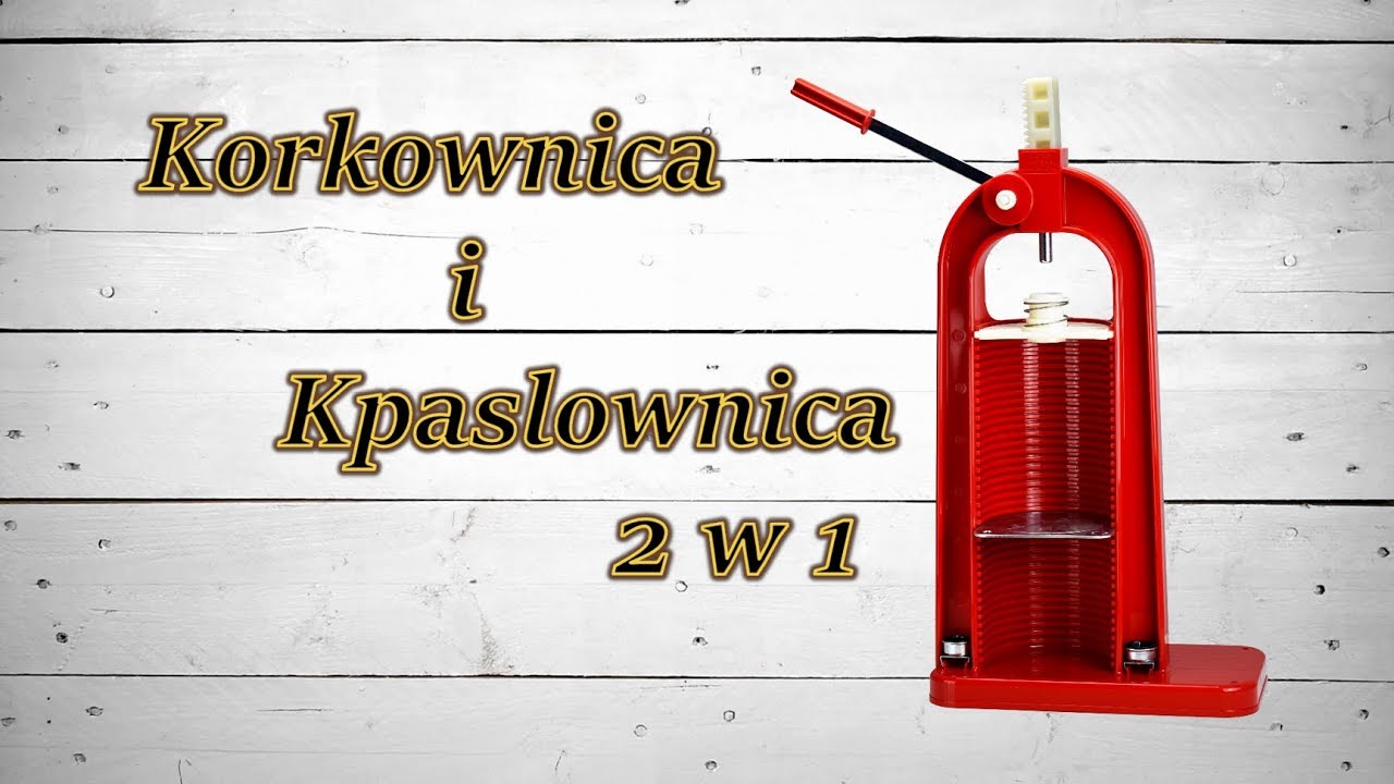 Korkownica i kapslownica 2w1