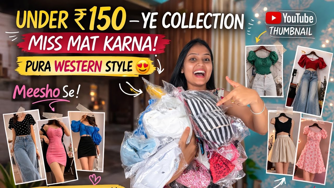 Under ₹150 Western Wear Haul 😍 | Meesho Budget Fashion Finds | Don’t Miss This Collection