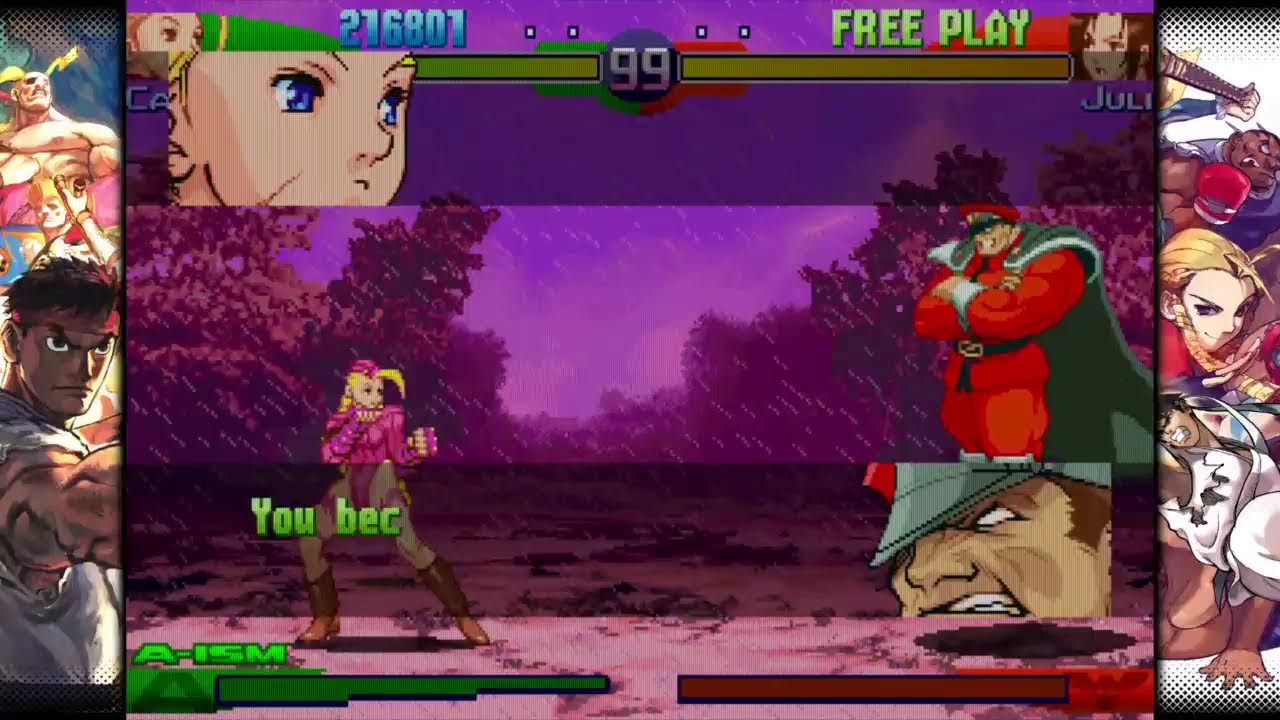 Street Fighter Alpha 3 Upper Cammy Arcade mode March 2026
