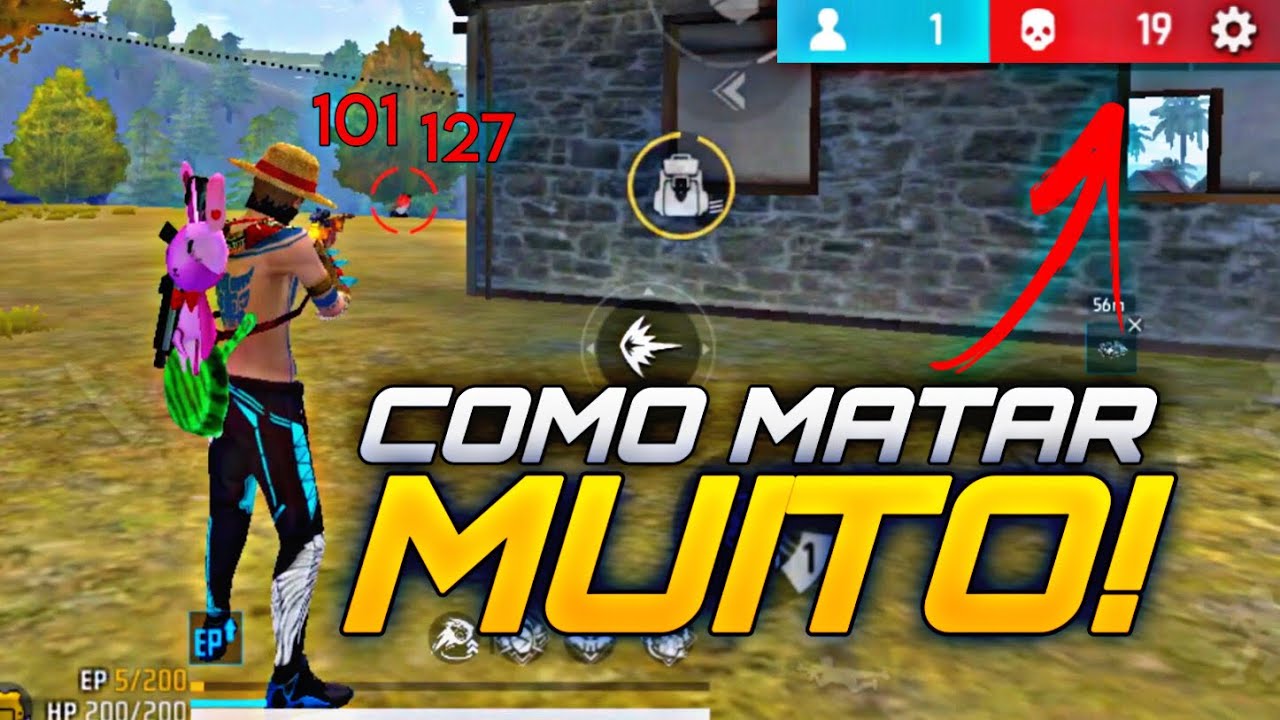 COMO MATAR MUITO NO FREE FIRE! - 5 DICAS!