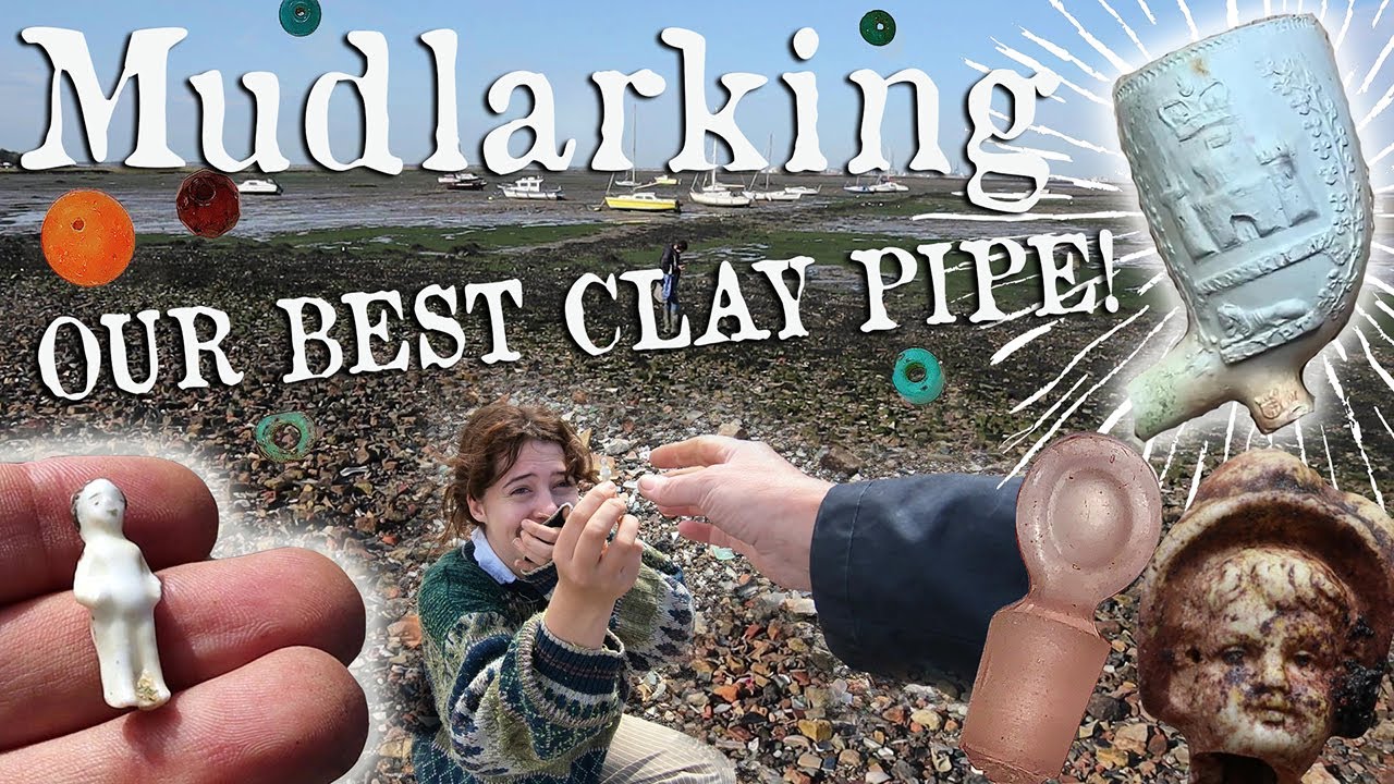 OUR BEST CLAY PIPE EVER And More, Found Mudlarking